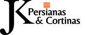 logo jk persianas e cortinas